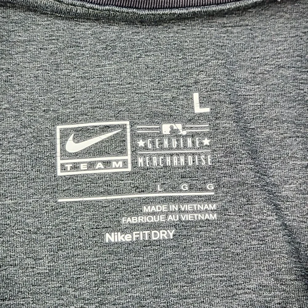 Nike Pro Chicago White Sox Shirt Men's L Gray Fit Dry Performance MLB Baseball